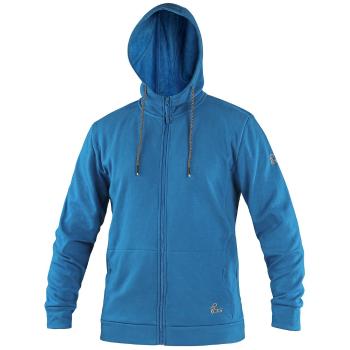 Canis (CXS) Pánská mikina HARRISON - Středně modrá | 2XL
