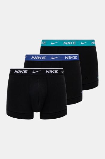 Boxerky Nike 3-pack pánské, černá barva, 0000KE1008