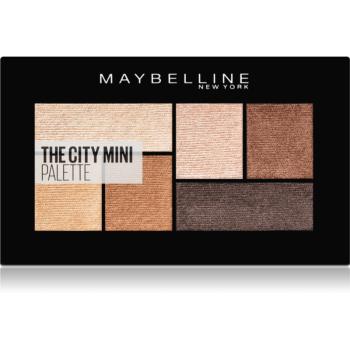 Maybelline The City Mini Palette paletka očních stínů odstín 400 Rooftop Bronzes 6 g