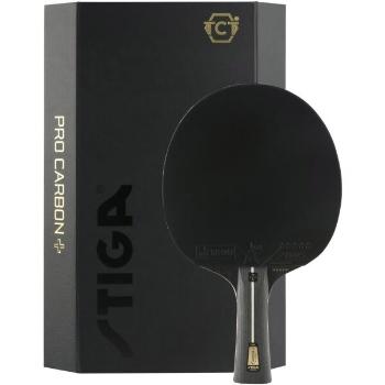 Stiga PRO CARBON+ 5 STAR Pálka na stolní tenis, černá, velikost