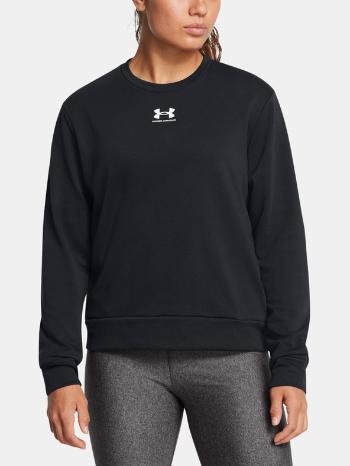 Under Armour Rival Terry Crew Triko Černá