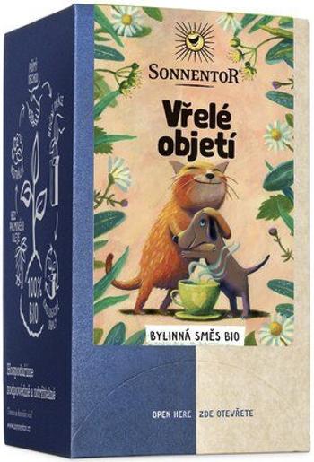 Vřelé objetí (čaj bio, bylinná směs, porcovaný, 27 g)