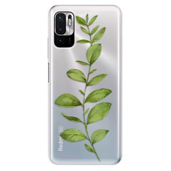 Odolné silikonové pouzdro iSaprio - Green Plant 01 - Xiaomi Redmi Note 10 5G