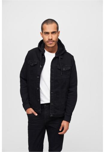 Brandit Cradock Denim Sweat Jacket black/black - L