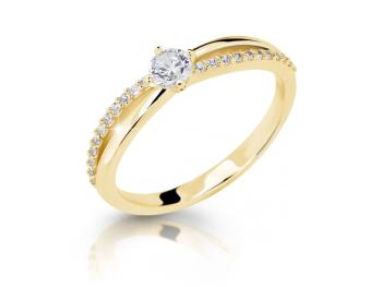 Cutie Diamonds Luxusní prsten ze žlutého zlata s diamanty DZ6728-2837-10-X-1 54 mm
