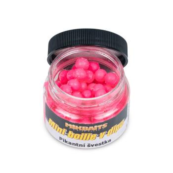 Mikbaits Mini boilie v dipu 50ml - Pikantní švestka