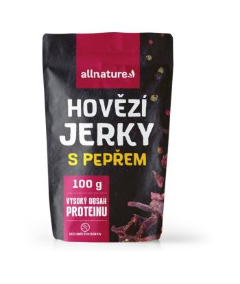 Allnature BEEF Pepper Jerky sušené hovězí maso 100 g