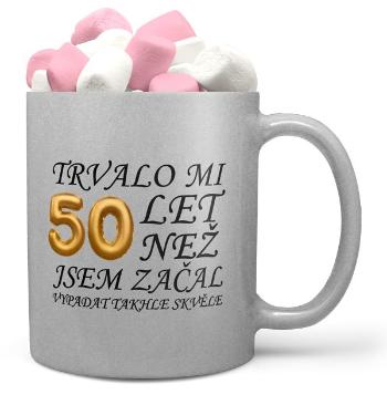 Hrnek Trvalo mi (věk: 50, Náplň hrníčku: Marshmallow)