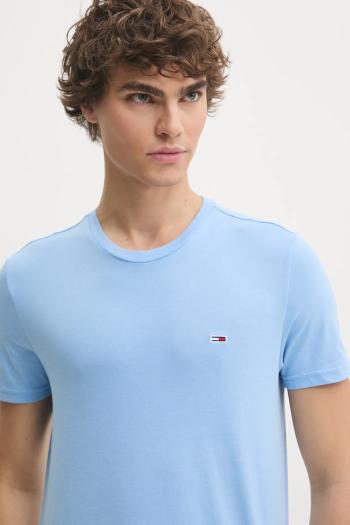 Tričko Tommy Jeans pánske, jednofarebné, DM0DM20363