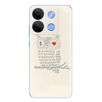 Odolné silikonové pouzdro iSaprio - I Love You 01 - Infinix Smart 7