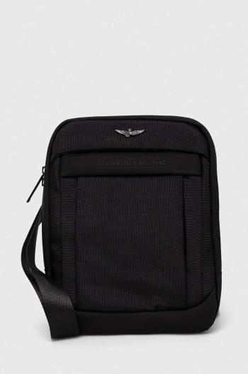 Malá taška Aeronautica Militare čierna farba, AM501