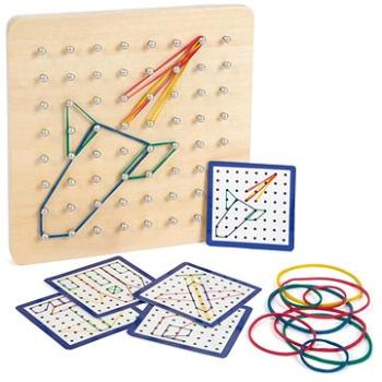 Small Foot Dřevěná deska Geoboard (4020972119773)