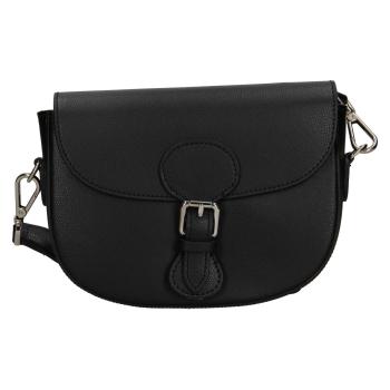 Dámská kožená crossbody kabelka Marina Galanti Lisa - černá