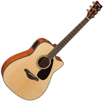 Yamaha FGX800C Natural Elektroakustická kytara Dreadnought