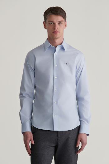 KOŠILE GANT SLIM POPLIN STRETCH SHIRT LIGHT BLUE