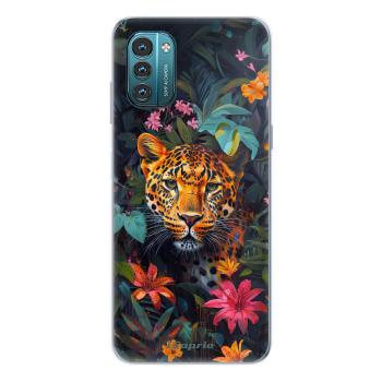 Odolné silikonové pouzdro iSaprio - Flower Jaguar - Nokia G11 / G21