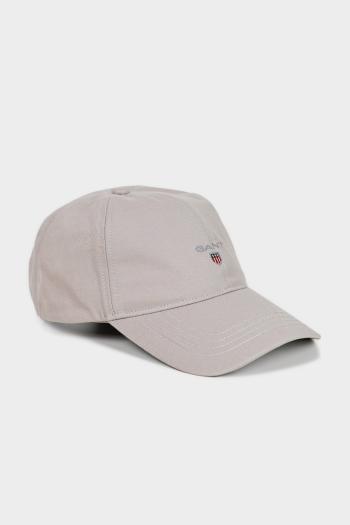 KŠILTOVKA GANT COTTON TWILL CAP GREY MELANGE