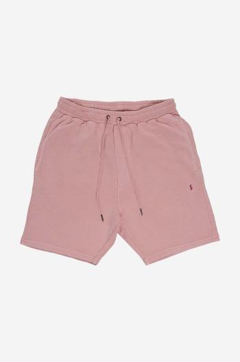 Bavlněné šortky KSUBI 4x4 Trak Short Quartz růžová barva, MSP23WA013-PINK