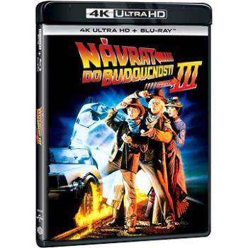 Návrat do budoucnosti III (remasterovaná verze) (2 disky) - 4K Ultra HD + Blu-ray (U00478)