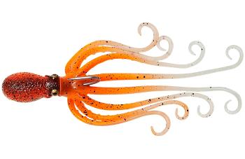 Savage gear gumová nástraha 3d octopus orange glow uv-20 cm 185 g