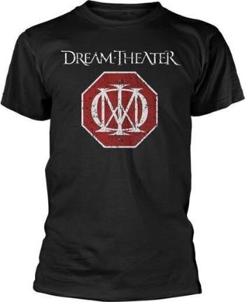 Dream Theater Tričko Red Logo Black M