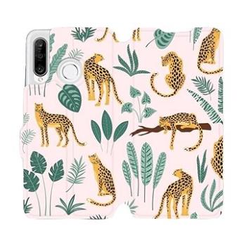 Flip pouzdro na mobil Huawei P30 Lite - MP07S Leopardi (5903516782345)