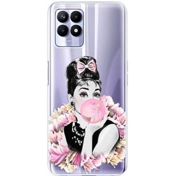 iSaprio Pink Bubble pro Realme 8i (pinbu-TPU3-Rlm8i)