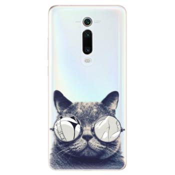 Odolné silikonové pouzdro iSaprio - Crazy Cat 01 - Xiaomi Mi 9T Pro