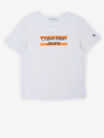 Calvin Klein Jeans Triko dětské Bílá