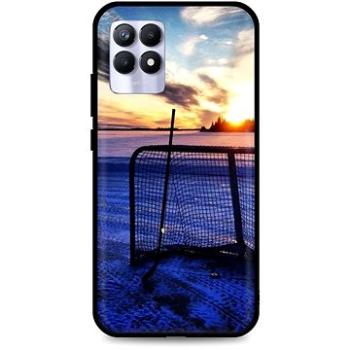 TopQ Kryt Realme 8i silikon Hockey Sunset 69994 (Sun-69994)