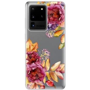 iSaprio Fall Flowers pro Samsung Galaxy S20 Ultra (falflow-TPU2_S20U)