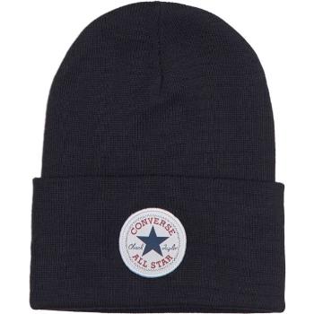 Converse CHUCK PATCH BEANIE  Unisexová zimní čepice, černá, velikost