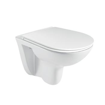 MEREO WC závěsné, RIMLESS, 530x355x360, keramické, vč. sedátka CSS113S VSD81S