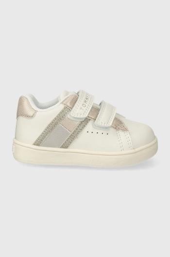 Dětské sneakers boty Tommy Hilfiger růžová barva