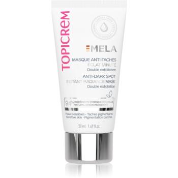 Topicrem MELA Anti-Dark Spot Instant Radiance Mask rozjasňující maska proti pigmentovým skvrnám 50 ml