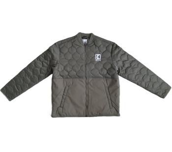 Jacket Karl Kani OG Quilted Zip Jacket dark military green - S