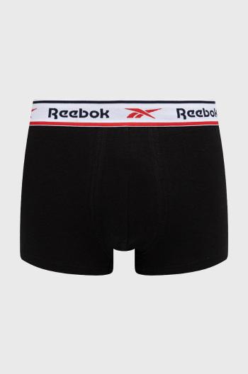 Boxerky Reebok C8412 ( 7-pak) pánské, černá barva