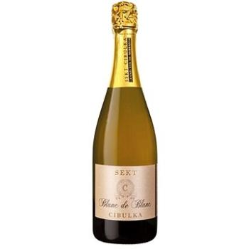 VÍNO CIBULKA Blanc de Blanc Brut Nature Organic 0,75l 12,5% (8594185930464)