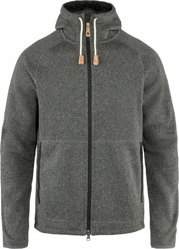 Fjällräven Övik Fleece M Dark Grey L Outdoorová mikina