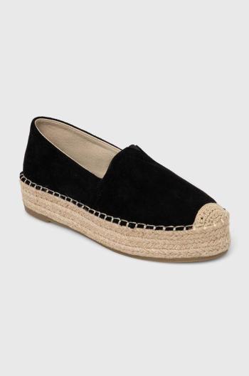 Espadrilky Answear Lab černá barva, na platformě