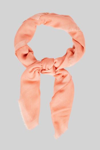 ŠÁLA GANT SOLID MERINO WOOL WOVEN SCARF PEACHY PINK