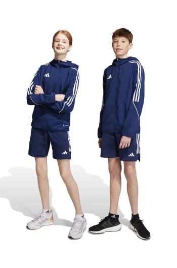 Dětské kraťasy adidas Performance TIRO23L tmavomodrá barva, nastavitelný pas