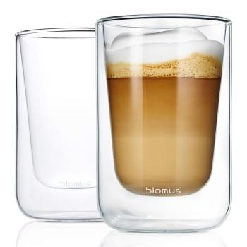 Set termosklenic na cappuccino 250 ml NERO Blomus