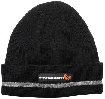 Savage gear čiapka refles beanie one size black reflex