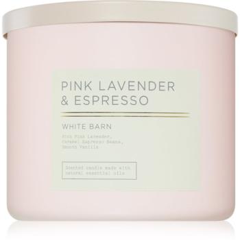 Bath & Body Works Pink Lavender & Espresso vonná svíčka 411 g