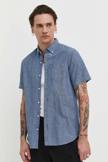 Bavlněná košile Superdry regular, s límečkem button-down