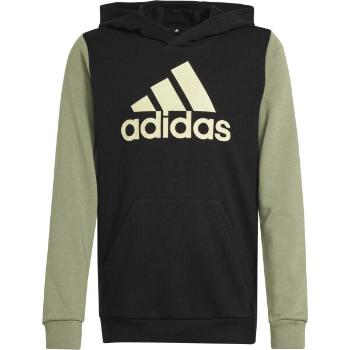 adidas ESSENTIALS BIG LOGO HOODIE KIDS Juniorská mikina, černá, velikost