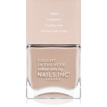 Nails Inc. Caught in the nude lak na nehty odstín South Beach 14 ml