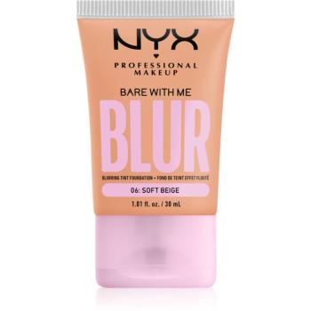 NYX Professional Makeup Bare With Me Blur Tint hydratační make-up odstín 06 Soft Beige 30 ml