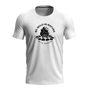 Bontis Tričko CAMPFIRE - Bílá | S
